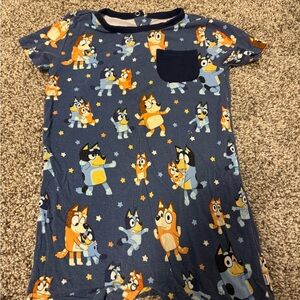 Little Sleepies Bluey Romper